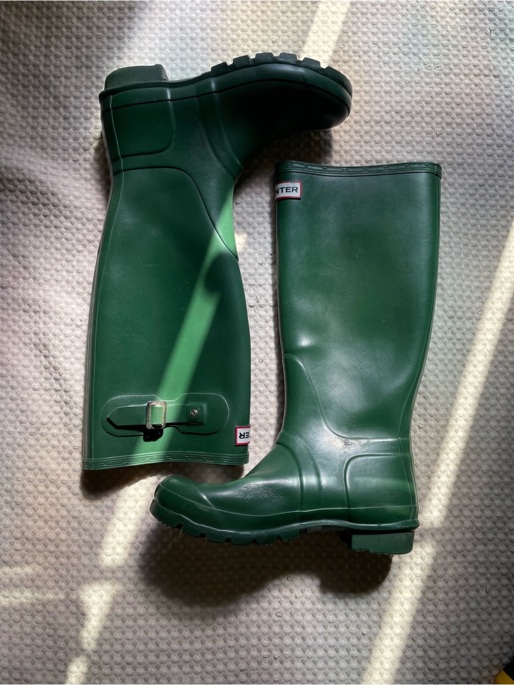 Hunter Original Tall Rain Boots Hunter Green Matte